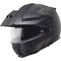 Schuberth E2 Atlas Fällbar Hjälm Matt/Svart/Antracit 63 Unisex sort