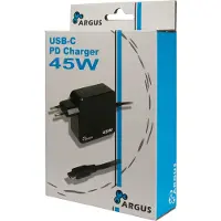 Inter-Tech PD-2045 - Strömadapter - 45 Watt - 3 A - PD 3.0 (USB-C)