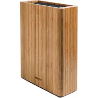 Jamon Universellt knivblock - ARCOS - Bambu - Blad på 20 cm - Modern design - Halkfritt