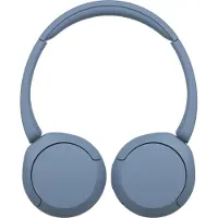 Sony WH-CH520 - Hörlurar med mikrofon - på örat - Bluetooth - trådlös - blå