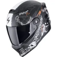 Scorpion Covert Fx Skullz Fullface-hjälm