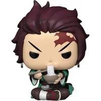 Funko POP! POP! Vinylfigur: Demon Slayer – Tanjiro with Noodles, 11,3 cm