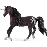 Schleich Bayala - Måne Enhörning Hingst - H: 11 cm 70578 - - One Size - Leksaksfigur