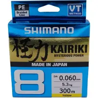 Shimano Fishing Kairiki 8 Flätlina 300 M