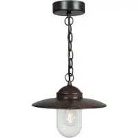 Nordlux Luxembourg 72805009 Utomhusbelysning pendellampa E27 Rostfärgad