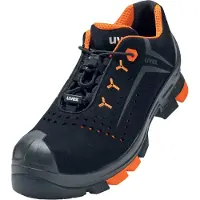 Uvex 2 6501242 Säkerhetsskor S1P Svart, Orange 1 par