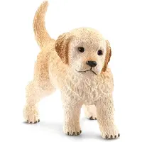 Schleich Farm World - H: 3 cm - Golden Retriever Valp 16396 - - One Size - Leksaksdjur