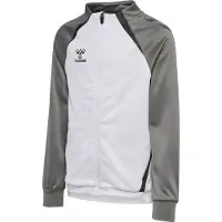 Hummel Cardigan - hmlLead 2.0 Track - Svart/Green Gecko - - 14 år (164) - Cardigan