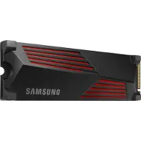 Samsung 990 PRO MZ-V9P2T0GW - SSD - krypterat - 2 TB - inbyggd - M.2 2280 - PCIe 4.0 x4 (NVMe) - 256 bitars AES - TCG Opal Encryption 2.0 - integrerad kylfläns