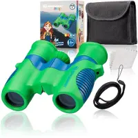 Bresser Kikare Kinderfernglas Junior 6 x 21 mm Takkant Blå, Grön 8810621