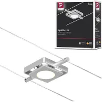 Paulmann Lågspänning-linsystem 4.5 W LED Krom (matt), Krom