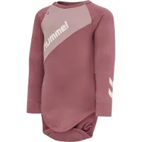 Hummel Body l/ä - HmlSeoul - Marinblå m. Ljusblå - - 68 - Body L/Ä