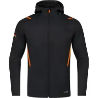 Jako Sportjacka 'Challenge' orange / svart