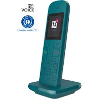 Telekom Deutsche Speedphone 12 - Trådlös förlängningshandenhet - DECT\CAT-iq - petrolium