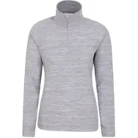 Mountain Warehouse Snowdon Melange Fleece Top (Grå) för dam och dam