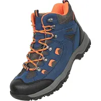 Mountain Warehouse Vattentäta vandringskängor för herrar (Ljusblå)
