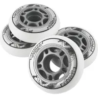 NILS Extreme hjul PU 72x24 82A vit (16-30-009)