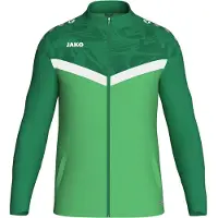 Jako Sportjacka limone / mörkgrön / vit