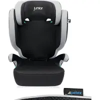 Petex Basic Plus 1601 grau HDPE nach ECE R129 Bilbarnstol Grå