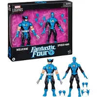 Hasbro Marvel Legender Fantastiskt 4 Varg Action-och Spider Man 2 Pack-figur 15 Cm
