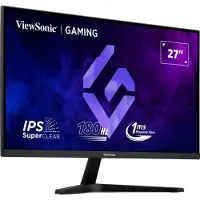 Viewsonic VX27G1-2K Spelskärm EEK F (A - G) 68.6 cm (27 tum) 2560 x 1440 pixel 16:9 1 ms HDMI, DisplayPort, Audio, stereo (3.5 mm) IPS LED