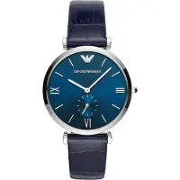 Giorgio Armani AR11300 Herrklocka - Quartz Urverk - Analog skärmtyp - Blå färg