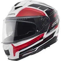 Schuberth S3 Apex Integralhjälm Vit/Svart/Röd 61 Unisex hvid
