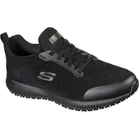 SKECHERS SQUAD SR MYTON Herr Mesh Sneakers Svart