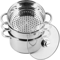 King Hoff ångkokset Kinghoff 4 delar, 22 cm, 4 liter