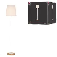 Paulmann Neordic Stellan 79634 Ståbelysning LED E27 20 W Vit, Trä
