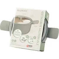 Berghoff 3950429, 4,4 l, Grå, Keramiska, Elektrisk, gas, halogen, Induktion, Gjuten aluminium, Grå, Fenolplast