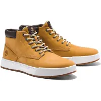 Timberland för män. TB0A5PRV2311 Maple Grove gula läderskor (42), Hud, Karta, Nyckelband, Casual