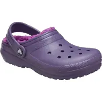 Crocs Classic Fodrad Termoplast Barns Kläggor Nightshade
