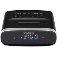 Grundig Klockradio Sonoclock 1100 FM Väckningsfunktion Svart