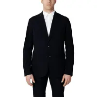 Armani Exchange för män. 8NZG49ZNYZZ1583 Klassisk marinblå kavaj (40), Casual, Polyamid, Marino