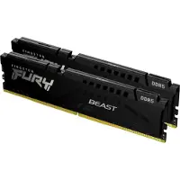 Kingston FURY Beast - DDR5 - sats - 64 GB: 2 x 32 GB - DIMM 288-pin - 5600 MT/s / PC5-44800 - CL40 - 1.25 V - ej buffrad - on-die ECC