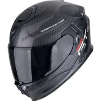 Scorpion Exo-GT SP Air Flex Integralhjälm Matt/Svart/Silver M Unisex sort