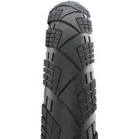 Schwalbe Marathon Efficiency, 28, Däck med slang, Vikt vulst, Svart, 50 - 80 psi, 80 psi