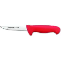 Jamon Urbeningskniv - ARCOS - Prof 294422 - Nitrum rostfritt stål - Blad 13 cm - Ergonomiskt röd