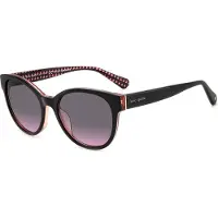 Kate spade Svarta acetatsolglasögon