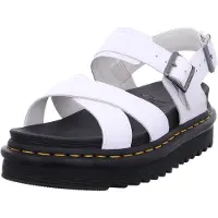 Dr. Martens Butik För Voss Ii Hydro Damers Vita Sandaler