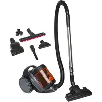 Adler Cyclone dammsugare | AD 7065 | Påslös | 700 W | Dammluckta 1,6 L | Svart/Röd one size