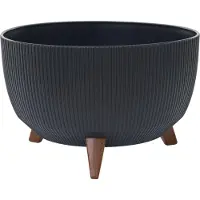 Siena Garden OSLO STRIPE LA960-82 Planteringsfat Polypropylen Antracit