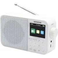 Kenwood CR-M30DAB-W, Bärbar, Digital, DAB, DAB+, FM, 87,5 - 108 MHz, 174,928 - 239,2 MHz, 3,2 W