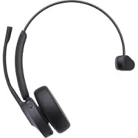 Yealink WH64 Mono - Headset - On-Ear - DECT / Bluetooth On-ear headset Svart