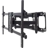 Manhattan 461290 Universal + Curved TV-väggfäste 94,0 cm (37) - 228,6 cm (90) Tiltbar, Svängbar Passar Curved TV