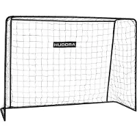 Hudora 76923, Fotbollsmål, Svart, Polyester, 4 År, 2130 mm, 760 mm