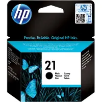 HP svart bläckpatron 150 sidor Nr 21