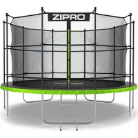 Zipro Trampolin med nät och stege Ø374cm