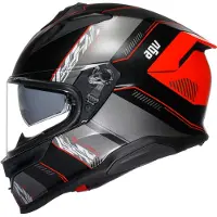 AGV K7 Kyber Integralhjälm Matt/Svart/Röd XL Unisex sort